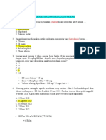 Latihan Soal Farmasetika