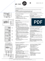 Countis E40 / E41: User Manual