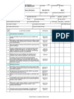 Saudi Aramco Inspection Checklist: Inprocess Welding Inspection - Offshore Structures SAIC-W-1313 Weld