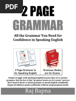 2page Grammar Speaking English