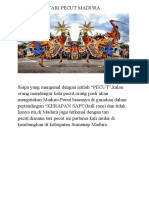 Tari Pecut Madura