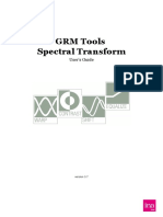 GRM Tools Spectral Transform: User's Guide