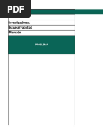 Matriz de Consistencia