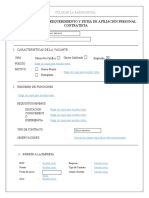 Anexo N°4 Ficha de Afiliación de Personal Contratista