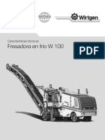 Fresadora Wirtgen W100