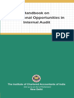 Handbook - On - Professional - Opportunities in Internal Audit