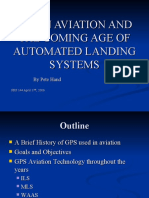 Gps in Aviation and The Coming Age of Automated Landing Systems