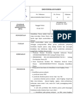 SPO Identifikasi Pasien