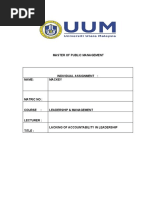 Mackey - Leadership Accountability