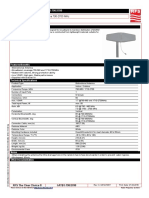 Indoor/Outdoor Bidirectional Antenna 790-2700 MHZ: Product Data Sheet I-Atb1-790/2700