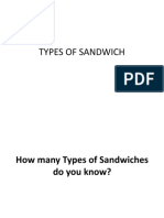 Types of Sandwich