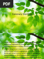 Coronary Stenting