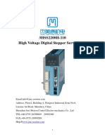 3HSS2208H-110 High Voltage Digital Stepper Servo Drive Manual