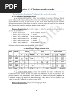 Cours Stock + Execrcices Corrigés