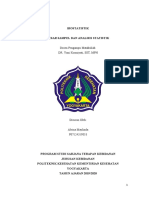 Besar Sampel Dan Analisis Statistik