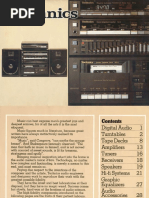 Technics Hifi Catalog 1982