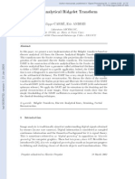 Discrete Analytical Ridgelet Transform