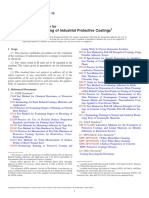 Immersion Testing of Industrial Protective Coatings: Standard Practice For