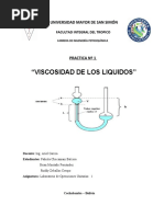 Viscosidad de Liquidos