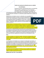 Preparación y Dilución de Muestras de Alimentos para Su Análisis