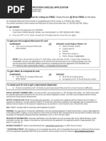 Wisconsin Identification Card (ID) Application