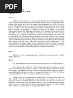 Serana v. Sandiganbayan G.R. No. 162059, January 22, 2008 Reyes, R.T., J. Facts