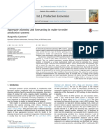 #4 Aggregate Planning and Forecasting in Make-To-Order