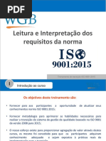 Interpretação ISO 9001-2015