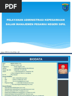 Pelayanan Administrasi Kepegawaian