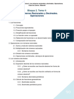 Nu Meros Racionales y Decimales Operaciones