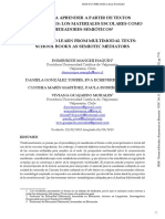 Leer para Aprender A Partir de Textos Multimodales. Los Materiales Escolares Como Mediadores Semióticos