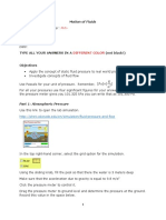 Lab 9 - Motion of Fluids