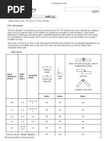 TIG Welding Amp Charts