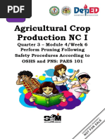 Agricultural Crop Production NC I