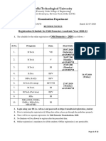 Delhi Technological University: Examination Department