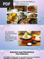 Riqueza Gastronómica Colombiana