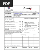 Document Title TP Document No. Revision Project Title Contract Number Contractor Doc No. Con. Doc. Revision