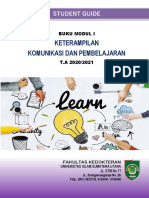 Buku Modul Keterampilan Komunikasi Dan Pembelajaran