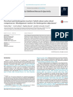 Preschool and Kindergarten Teachers' Beliefs About Early Schoolcompetencies: Misalignment Matters For Kindergarten Adjustment