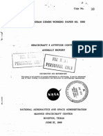 Spacecraft 8 Attitude Control Anomaly Report