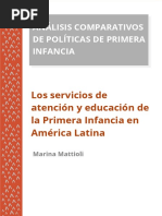 Mattioli, K. Los Servicios de Atención y Educación de La Primera Infancia en América Latina en Análisis Comparativos de Políticas de pr.S1