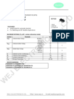 Wej Electronic Co.,Ltd: BC846AW, BW BC847AW, BW, CW BC848AW, BW, CW