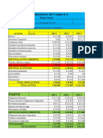 Analisis Vertical y Horizontal Aactividad 4 Financiera