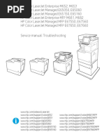 HP CLJ Ent m652 m653 MFP m681 MFP m682 Troubleshooting