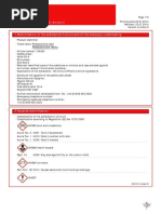 Safety Data Sheet: 1 Identification of The Substance/mixture and of The Company/undertaking