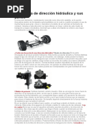 El Sistema de Dirección Hidráulica