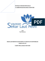 Buku Pedoman Penulisan Laporan PKL SMK1 Barunawati 19 20