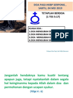 Doa Pagi Wijk Ebenezer 04-05-19