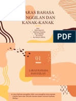 Laras Bahasa Panggilan Dan Kanak-Kanak