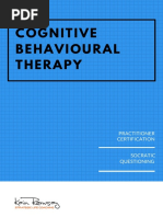 Cognitive Behavioural Therapy: Practitioner Certification Socratic Questioning